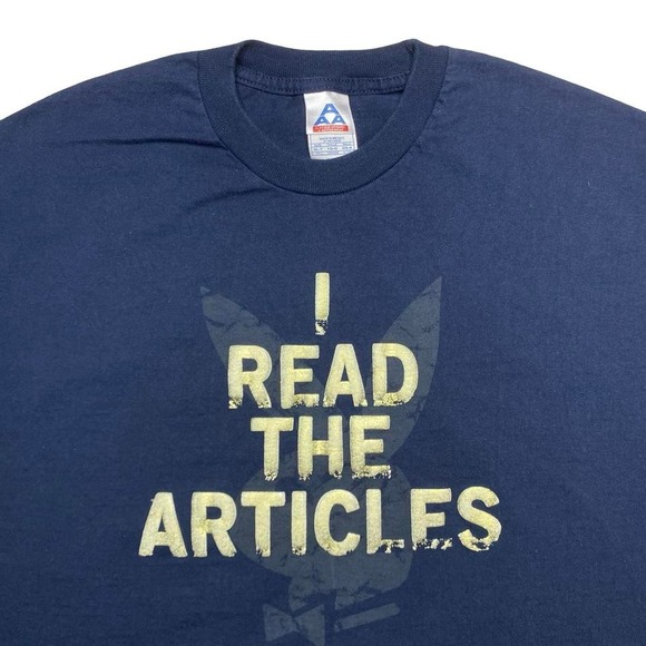 Vintage playboy magazine x I read the articles shirt‎ - Picture 1 of 4